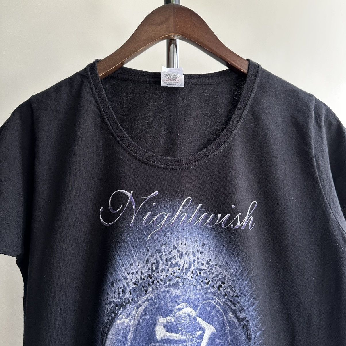 Band Tees × Vintage VINTAGE Y2K NIGHT ONCE METAL BAND TEE Size US S / EU 44-46 / 1 - 2 Thumbnail