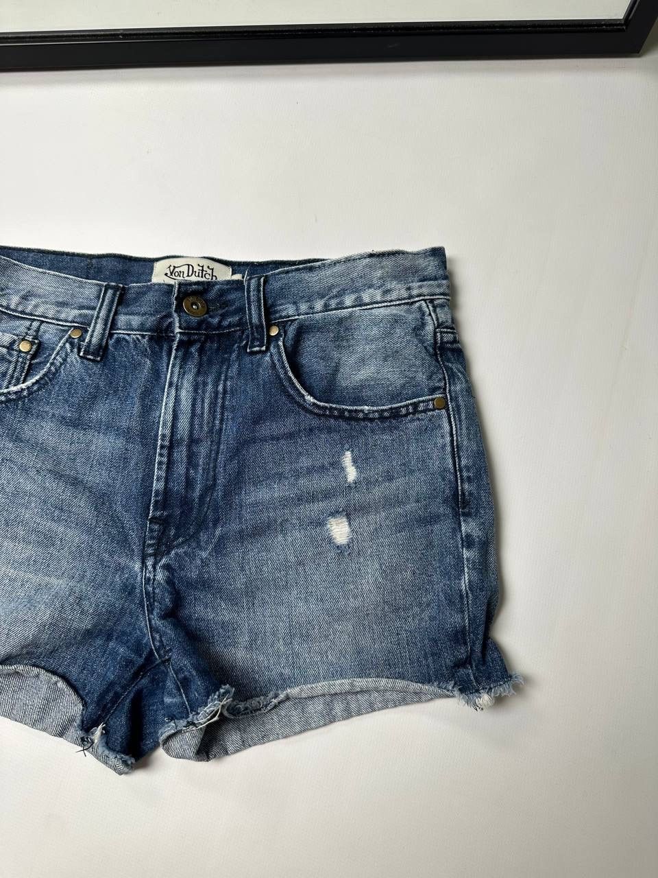 Von Dutch Von Dutch Vintage Women’s Sexy Mini shorts Size 27" / US 4 / IT 40 - 4 Thumbnail