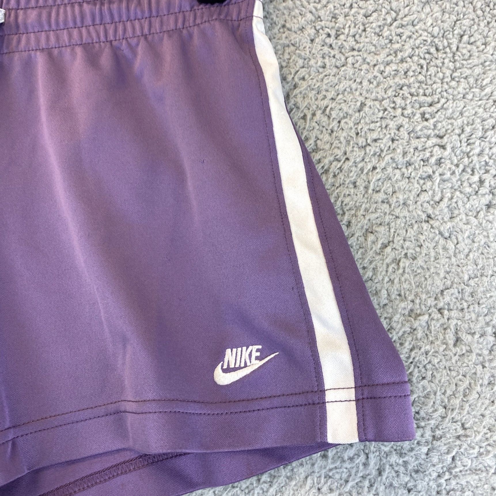 Adidas Adidas Dri-Fit Women's Size Medium Athletic Running Shorts Purple 53-40 Size 32" / US 10 / IT 46 - 2 Thumbnail