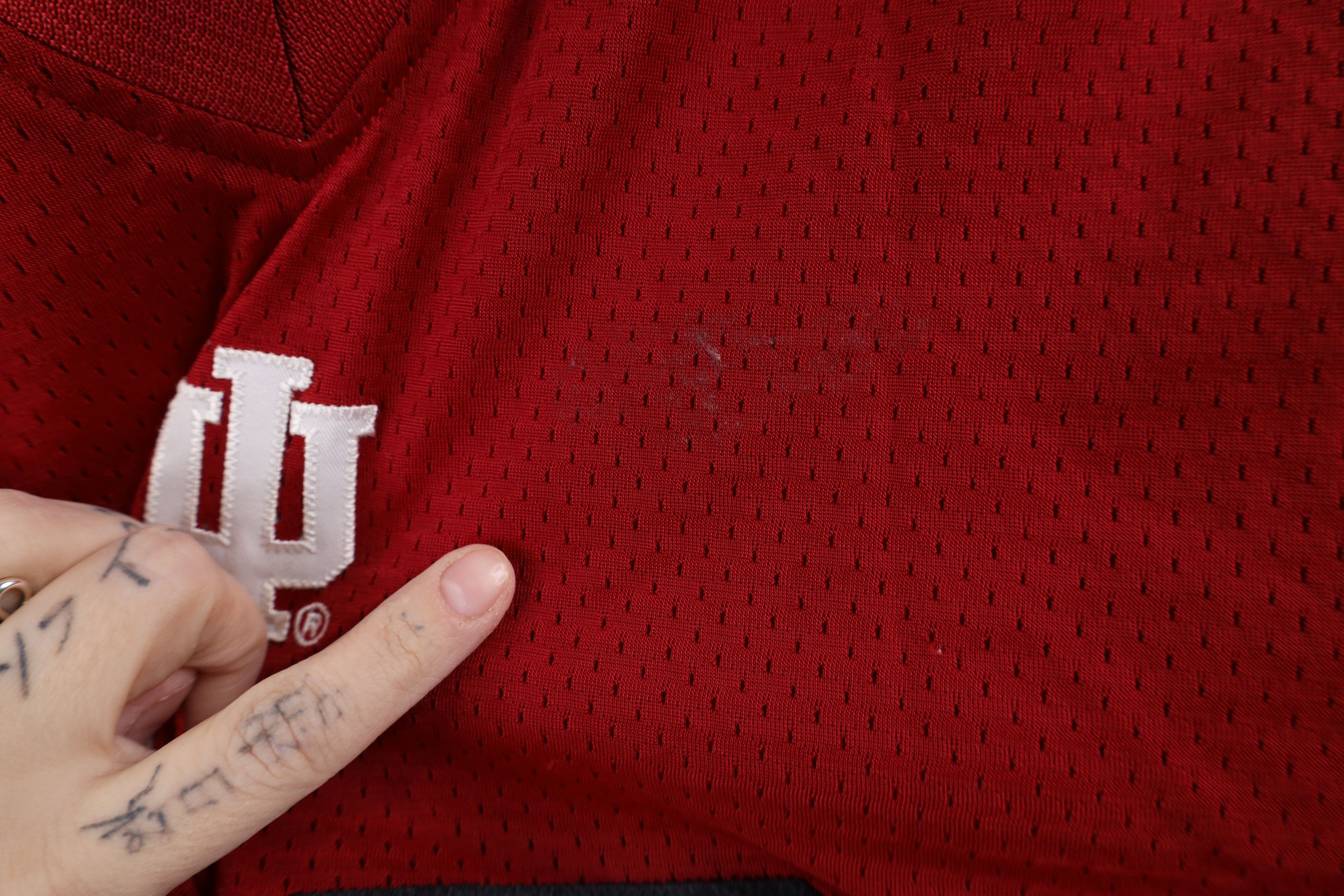 Vintage Vintage Y2K Indiana University Football Jersey Red #10 Size US XL / EU 56 / 4 - 5 Thumbnail