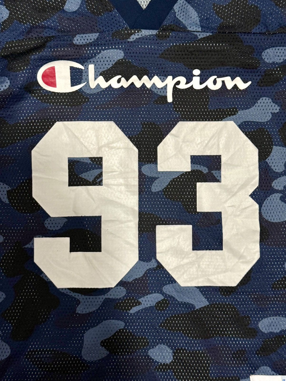 Bape 2017 BAPE x CHAMPION #93 JERSEY Size US M / EU 48-50 / 2 - 3 Thumbnail