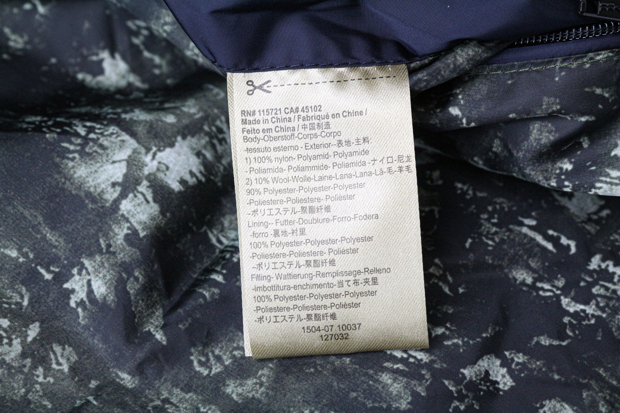Scotch & Soda XL Mid Grey Wool Blend Hooded Jacket 75730 Size US XL / EU 56 / 4 - 7 Thumbnail