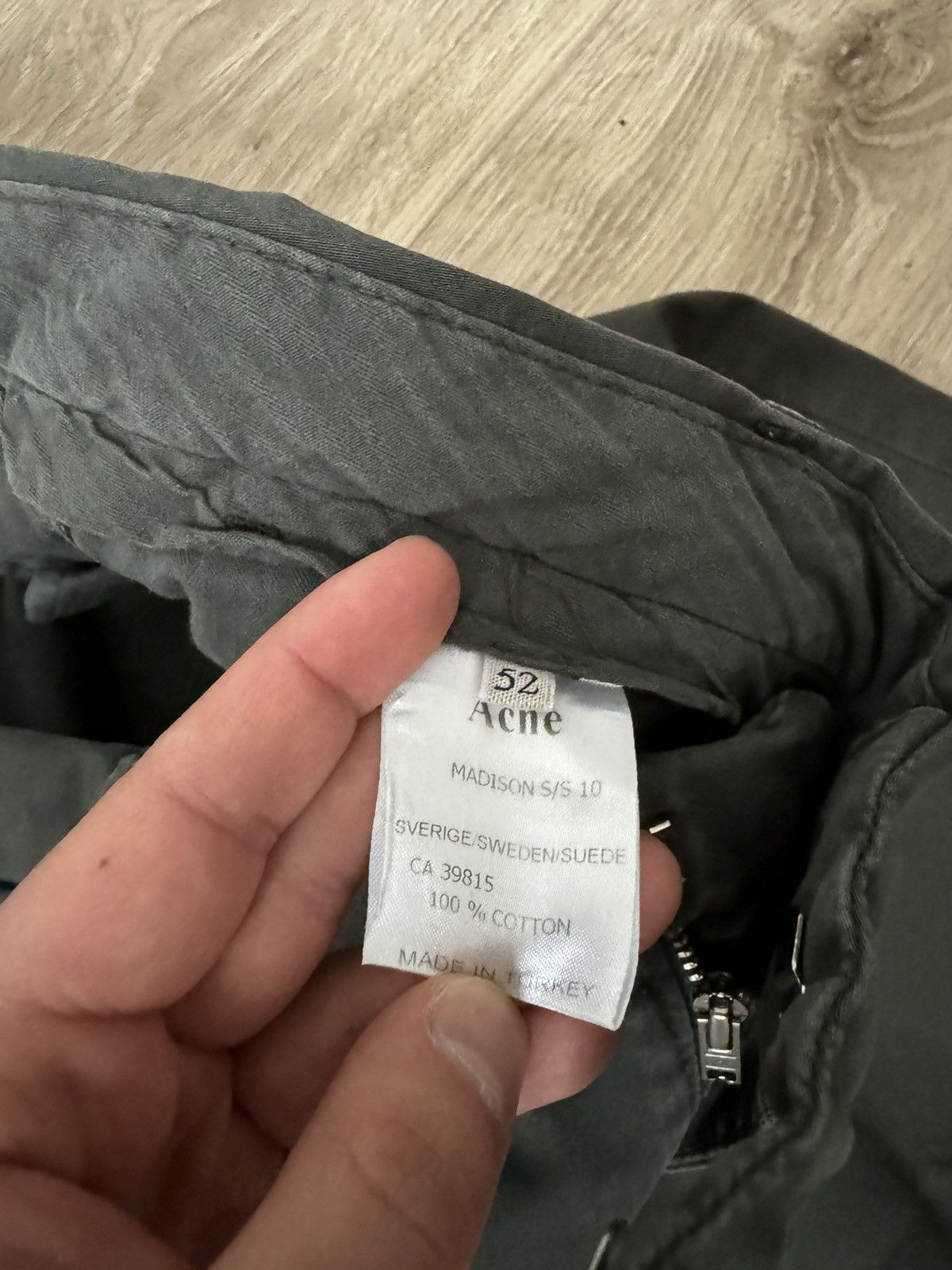 Acne Studios Acne Studios Madison Chino Pants Size US 34 / EU 50 - 6 Thumbnail