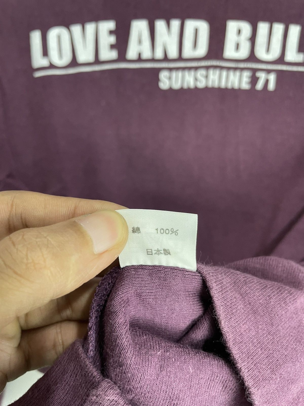 Hysteric Glamour Japanese Longsleeve poem Love and bulshitt Size XS / US 0-2 / IT 36-38 - 4 Thumbnail