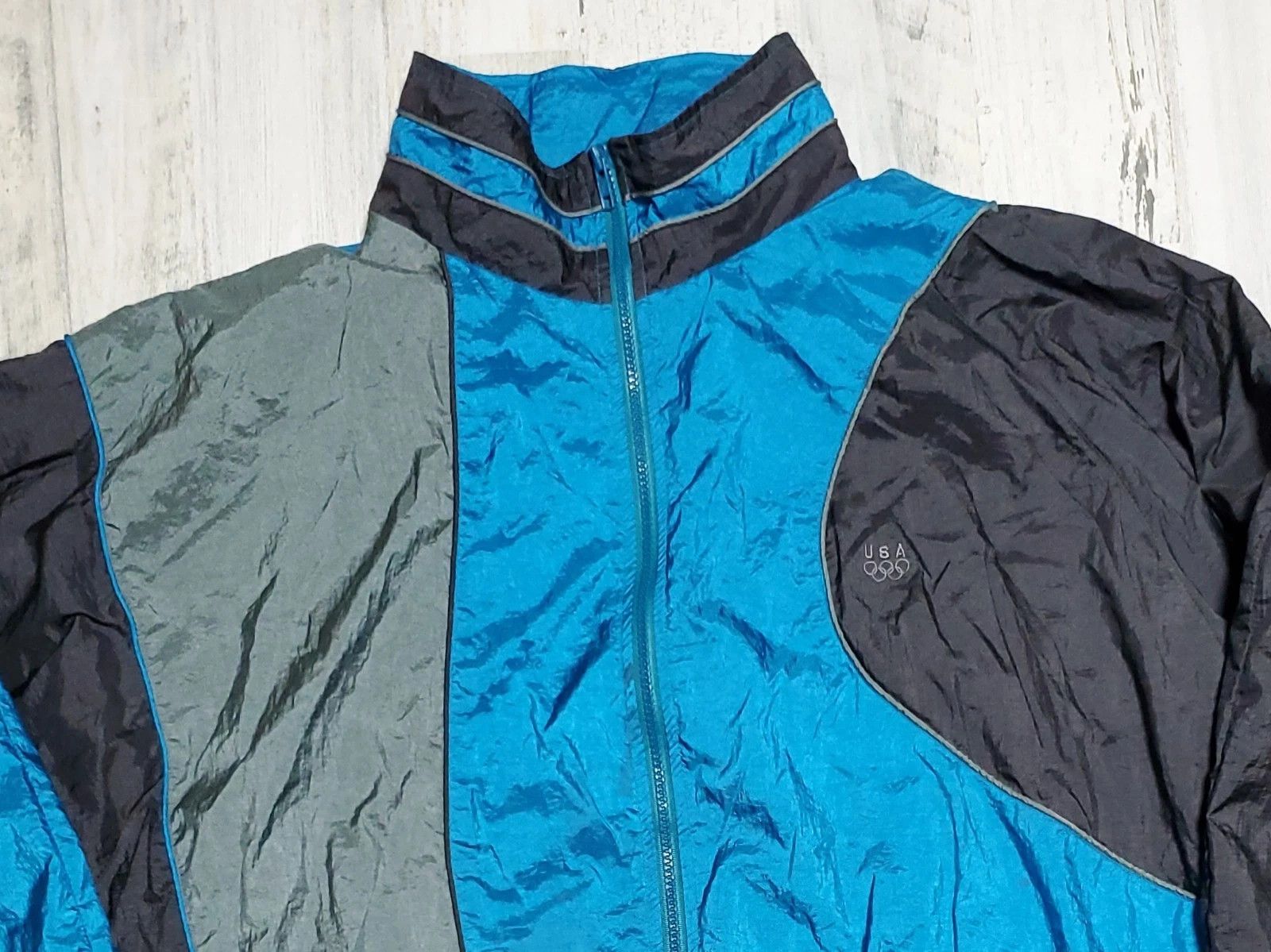 JCPenney Bomber Jacket Size US XL / EU 56 / 4 - 4 Thumbnail