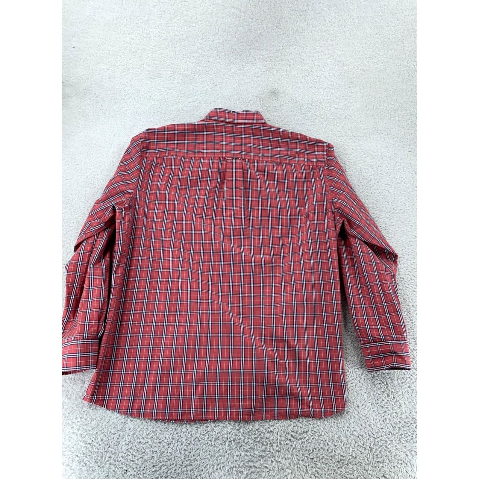 Orvis Orvis Shirt Mens XL Red Plaid Heritage Wash Active Fit L/S Button Down Size US XL / EU 56 / 4 - 4 Thumbnail