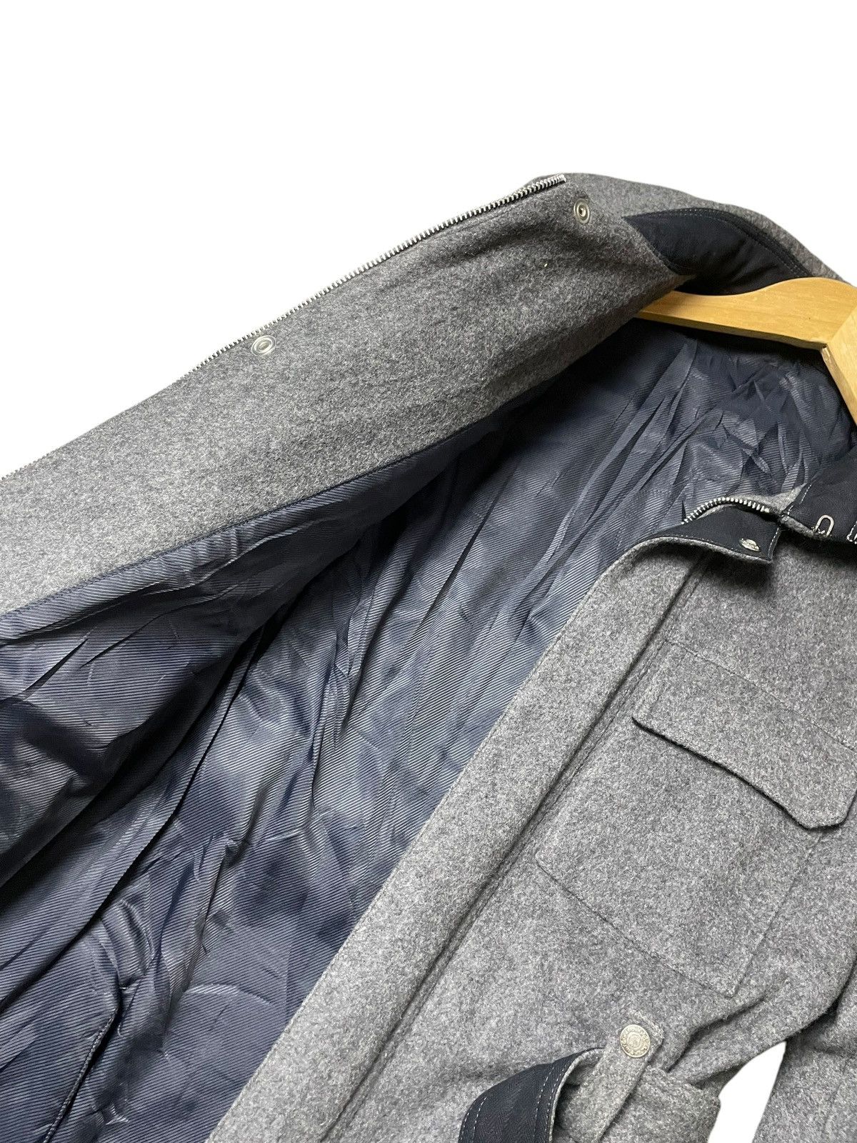 Tornado Mart Tornado Mart Brand Wool Belted Jacket (94) Size US L / EU 52-54 / 3 - 6 Thumbnail