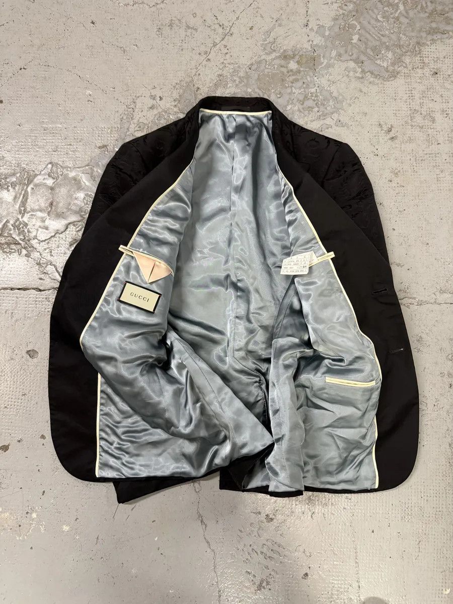 Gucci FW2003 Gucci Embroidered Royal Blazer Jacket by Tom Ford Size US M / EU 48-50 / 2 - 8 Thumbnail