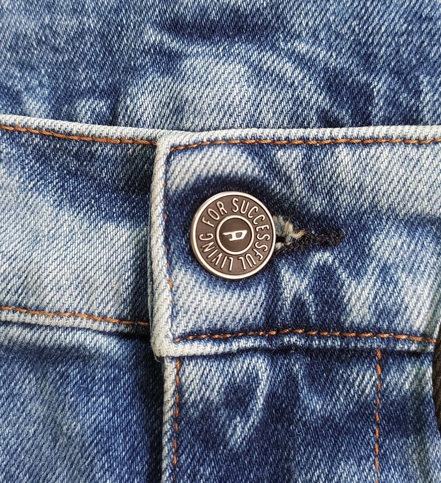 Diesel Diesel 2019 D-STRUKT-R L.32 MENS JEANS T/9666 Size US 32 / EU 48 - 3 Thumbnail