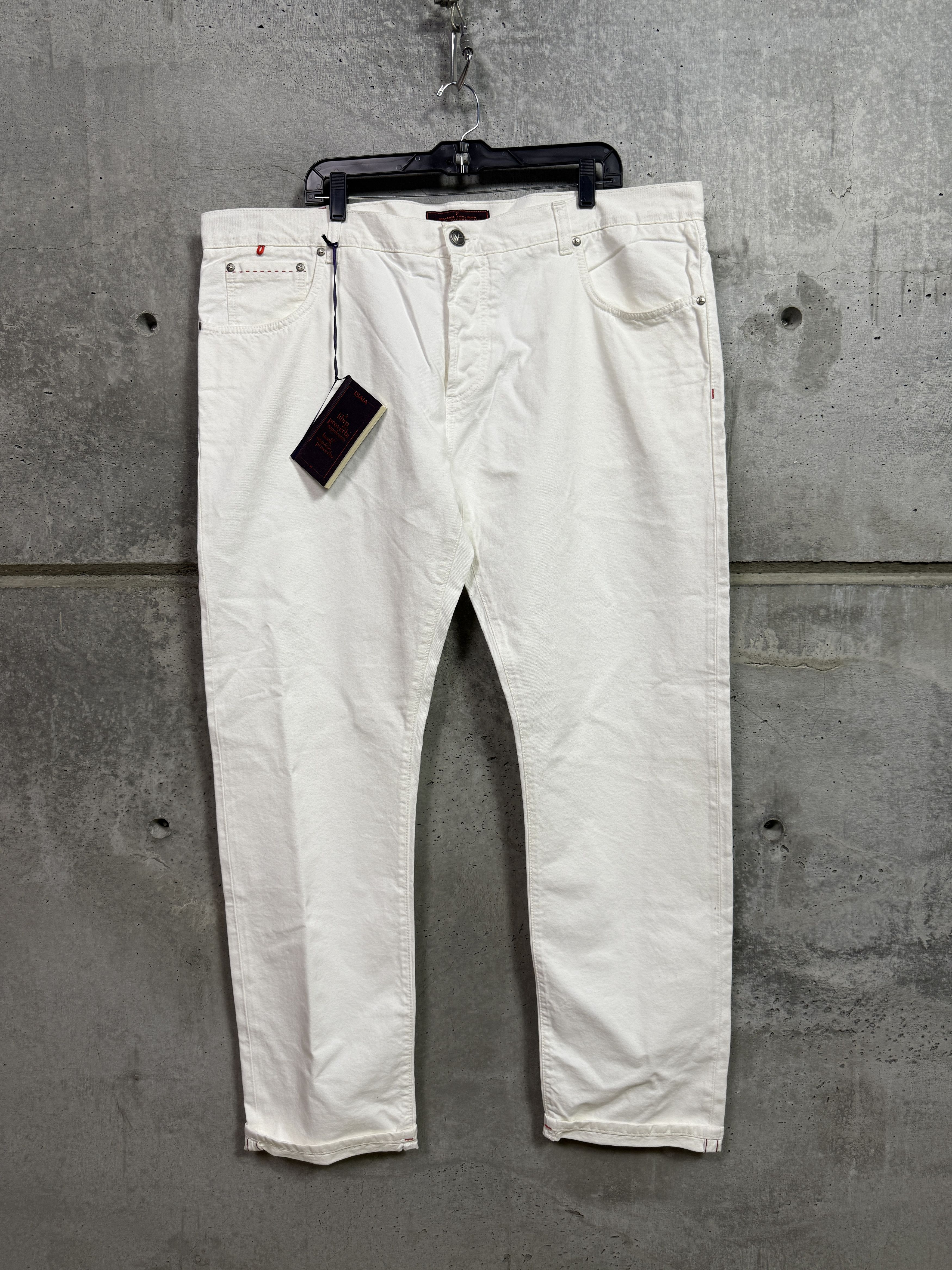 Isaia Isaia Slim Selvedge Denim Pants Size US 44 / EU 60 - 1 Thumbnail