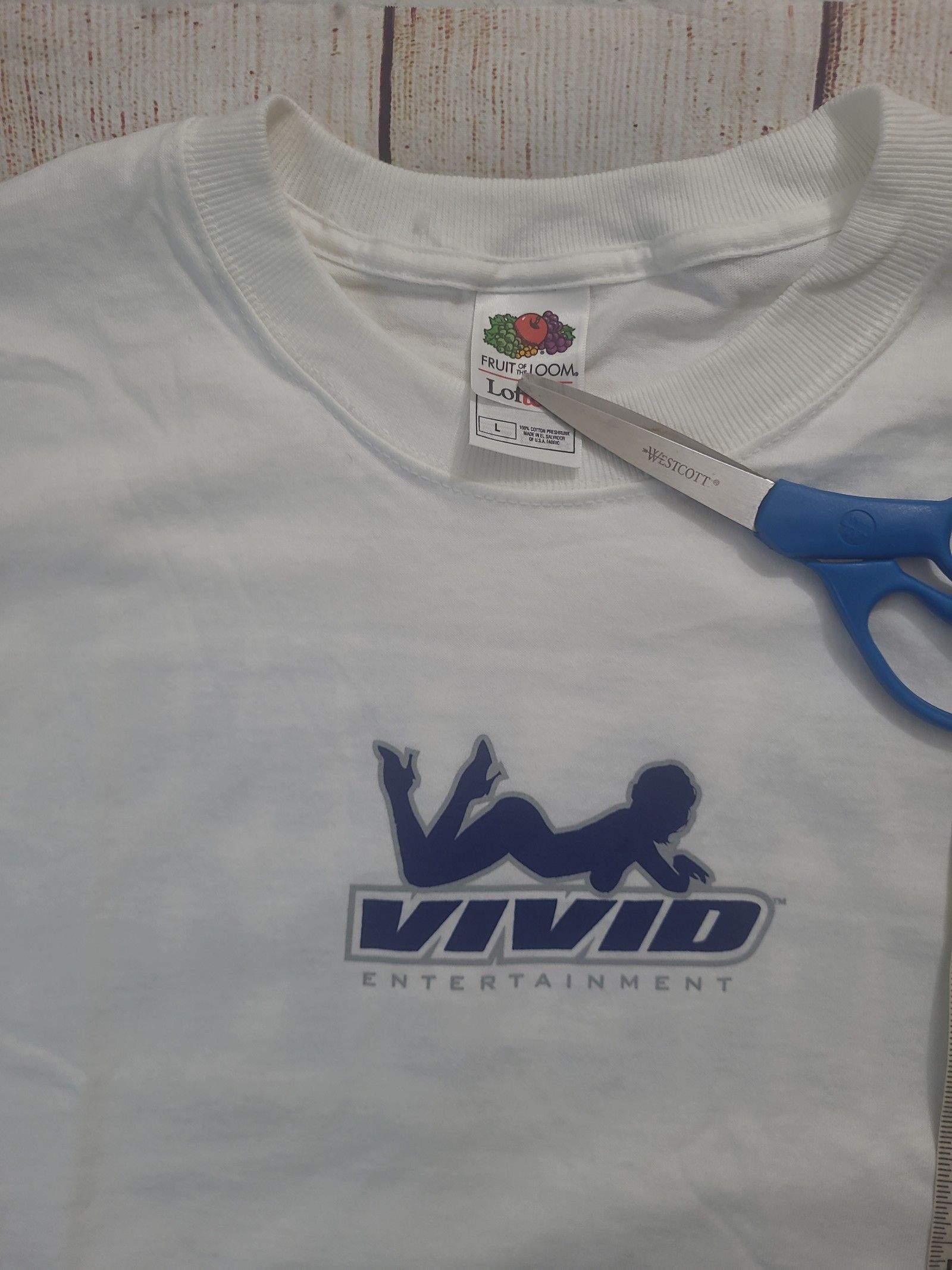 Other Vtg Vivid Entertainment P0rn Star Casting Director t- Size US XL / EU 56 / 4 - 6 Thumbnail
