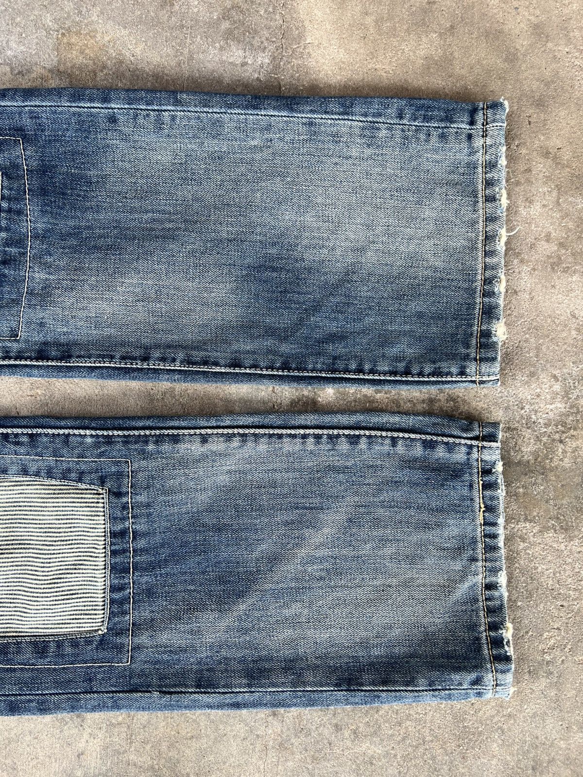 Levi's Beautiful Repaired Vintage Levi's 505 Denim Pants Size US 29 - 3 Thumbnail