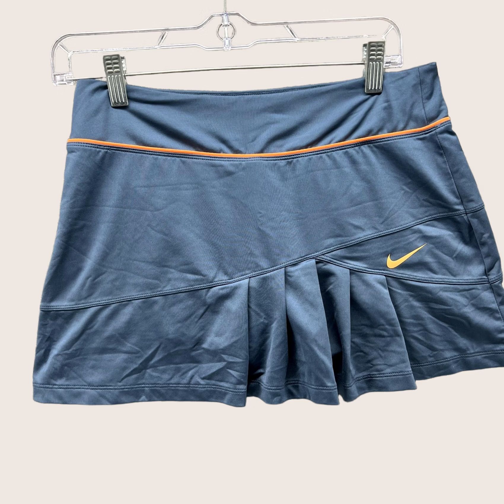 Nike Nike Skort Womens Medium Blue Dri-FIT Pleated Tennis Athletic Pull On Stretch Size ONE SIZE - 1 Thumbnail