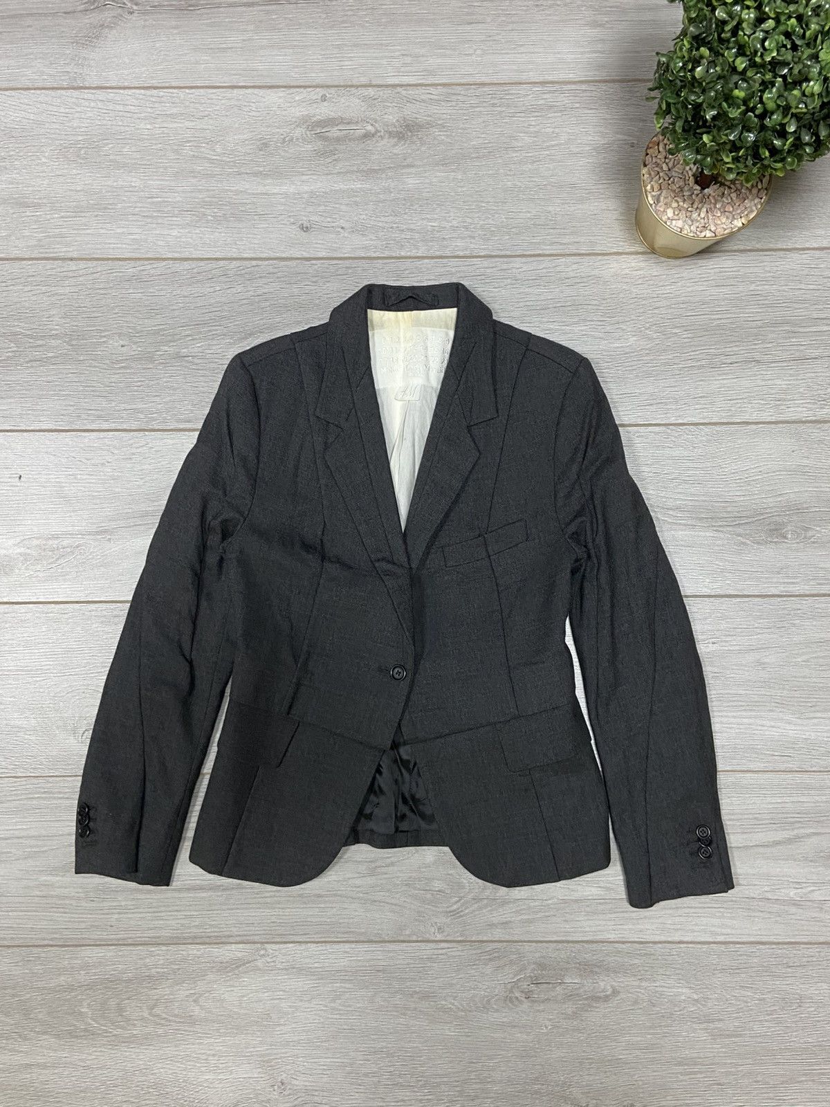 H&M × Maison Margiela Maison Margiela x H&M vintage designer woman blazer Size M / US 6-8 / IT 42-44 - 1 Thumbnail