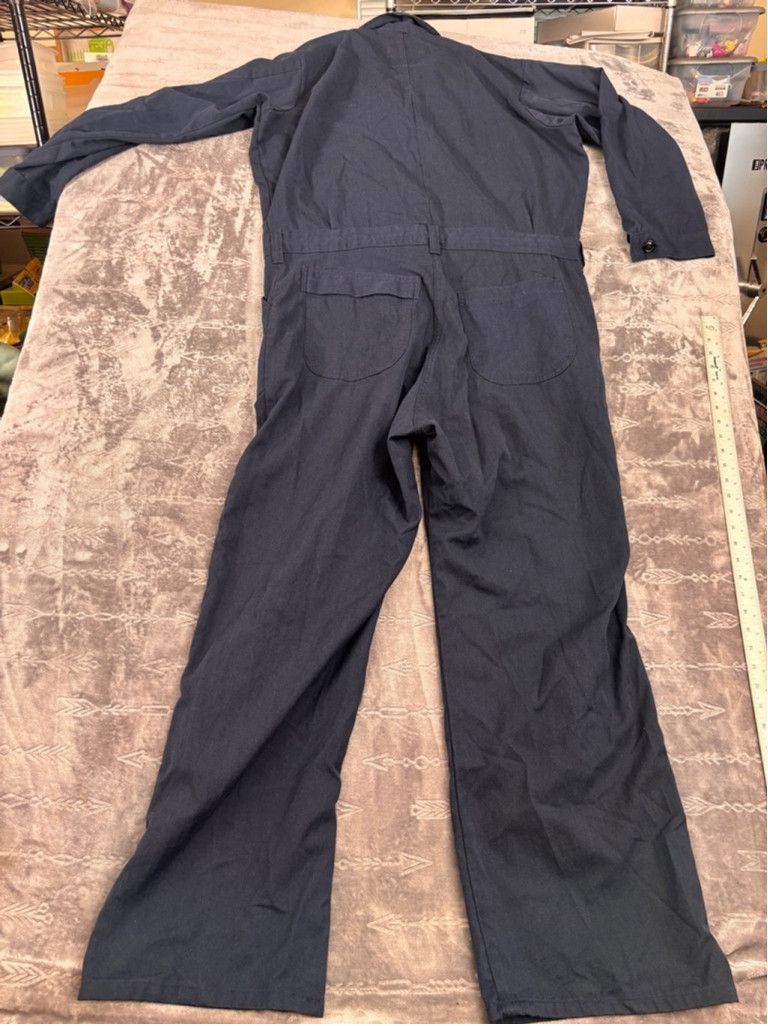 Levi's Men's Unbranded Coverall Jumpsuit Size 48R Blue Size 42" / US 20 - 11 Thumbnail