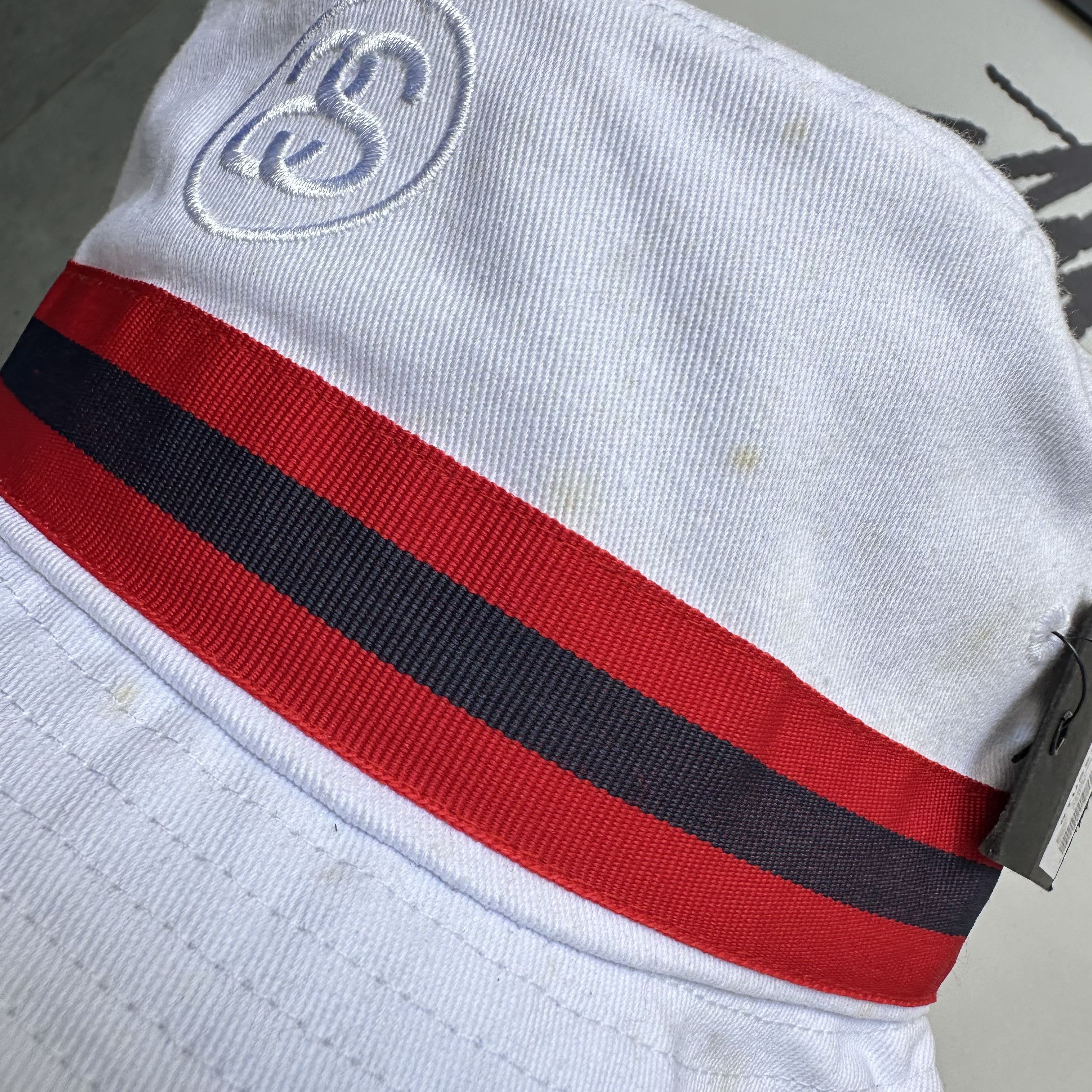Stussy STUSSY BUCKET HAT MONTECARLO WHITE Size ONE SIZE - 5 Thumbnail