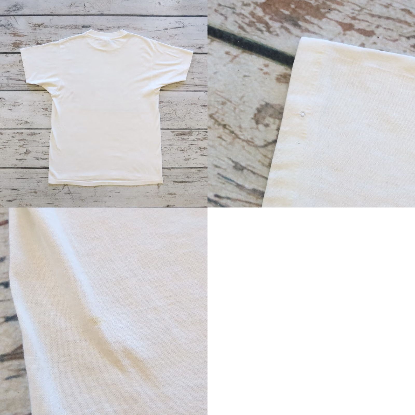 Hanes VINTAGE Le Mans Jaguar Racing T shirt Mens L White 80s Vintage Shirt Size US L / EU 52-54 / 3 - 9 Thumbnail