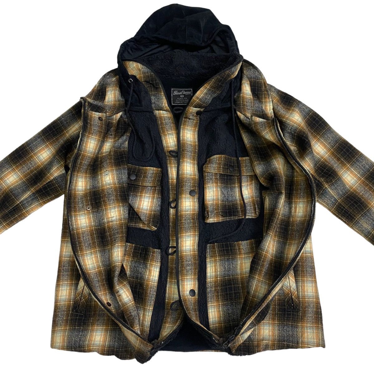 Final Home Final Home vtg 90s by Issey Miyake Backpack Cargo Jacket Size US S / EU 44-46 / 1 - 2 Thumbnail