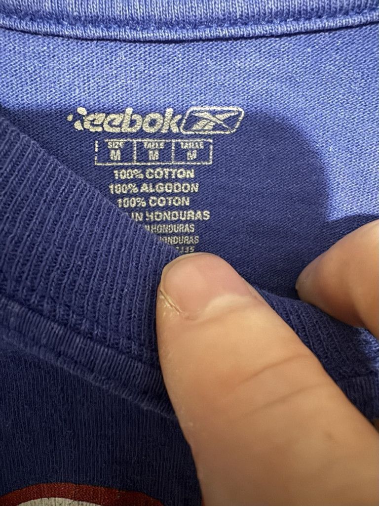 Reebok New York Giants Vintage 2007 Reebok T-Shirt Men Size M Blue Size US M / EU 48-50 / 2 - 4 Thumbnail