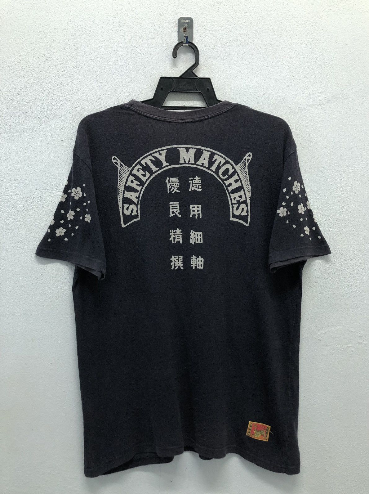 Japanese Brand Vintage Match Label Safety Matches Made In Japan T-Shirt Size US M / EU 48-50 / 2 - 2 Thumbnail