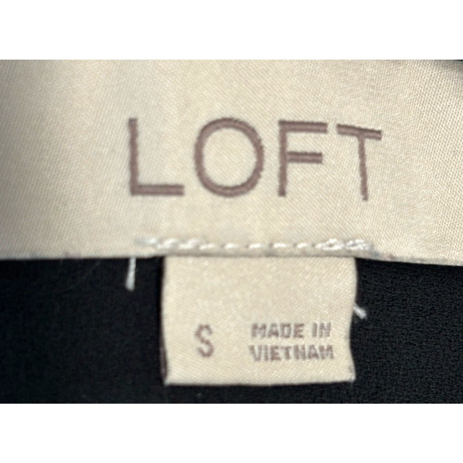 Loft LOFT velvet Burnout Halter Top Shirt Sz Small Black Whimsigoth Layered Size S / US 4 / IT 40 - 7 Thumbnail
