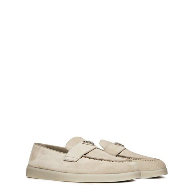 Prada PRADA Saint Tropez Suede Loafers Size US 11 / EU 44 - 4 Thumbnail