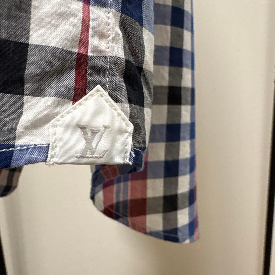 Louis Vuitton Louis Vuitton Check Short Sleeve Shirt Size US M / EU 48-50 / 2 - 8 Thumbnail