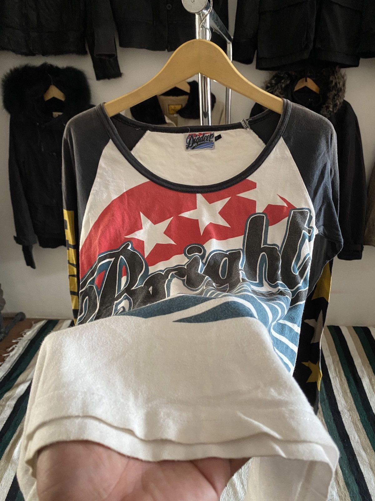 Hysteric Glamour × Undercover Japanese Dig Deep Hysteric Glamour ERD Style LongSlevee Tee Size US M / EU 48-50 / 2 - 6 Thumbnail