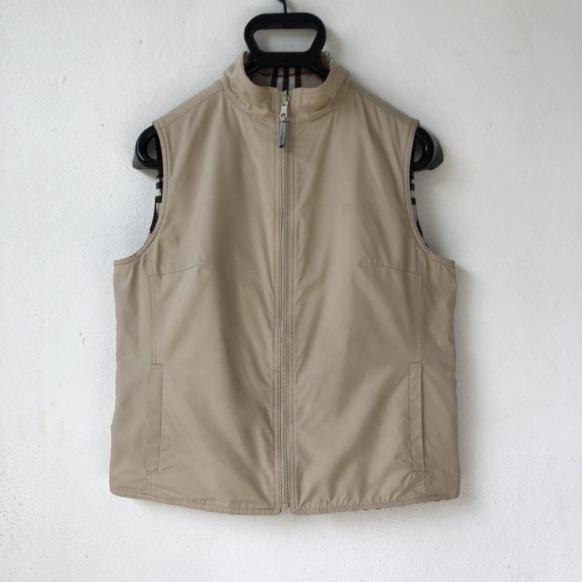 Burberry BURBERRY LONDON Reversible Vest - Nova Check Fleece Size S / US 4 / IT 40 - 2 Thumbnail