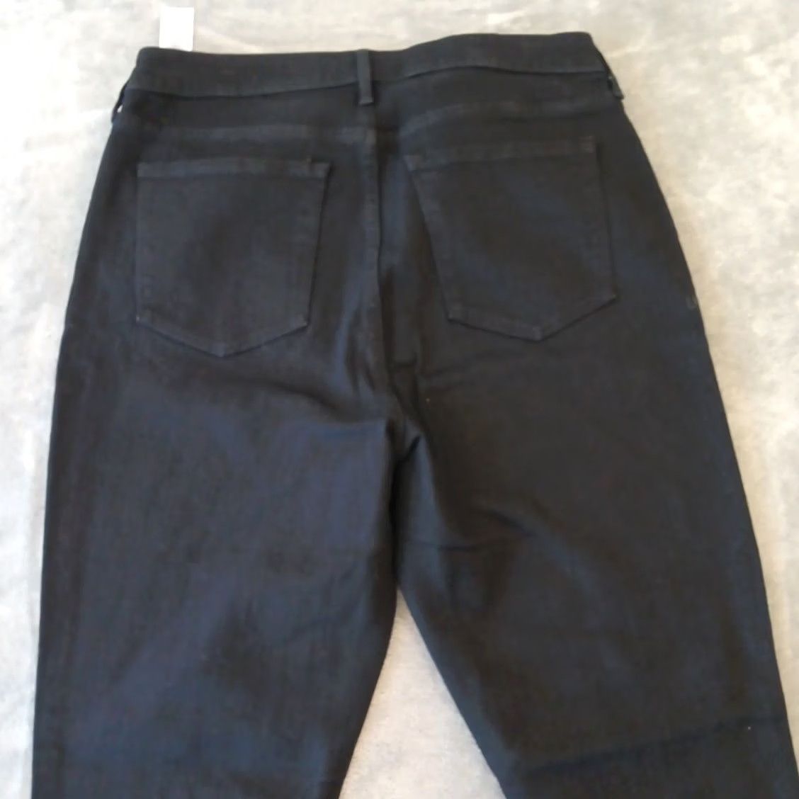 Old Navy Old Navy Jeans Womens 16 Tall High Rise Skinny Stretch Black Denim 5-Pocket Inseam 30.5in Size 38" / US 16 / IT 52 - 7 Thumbnail