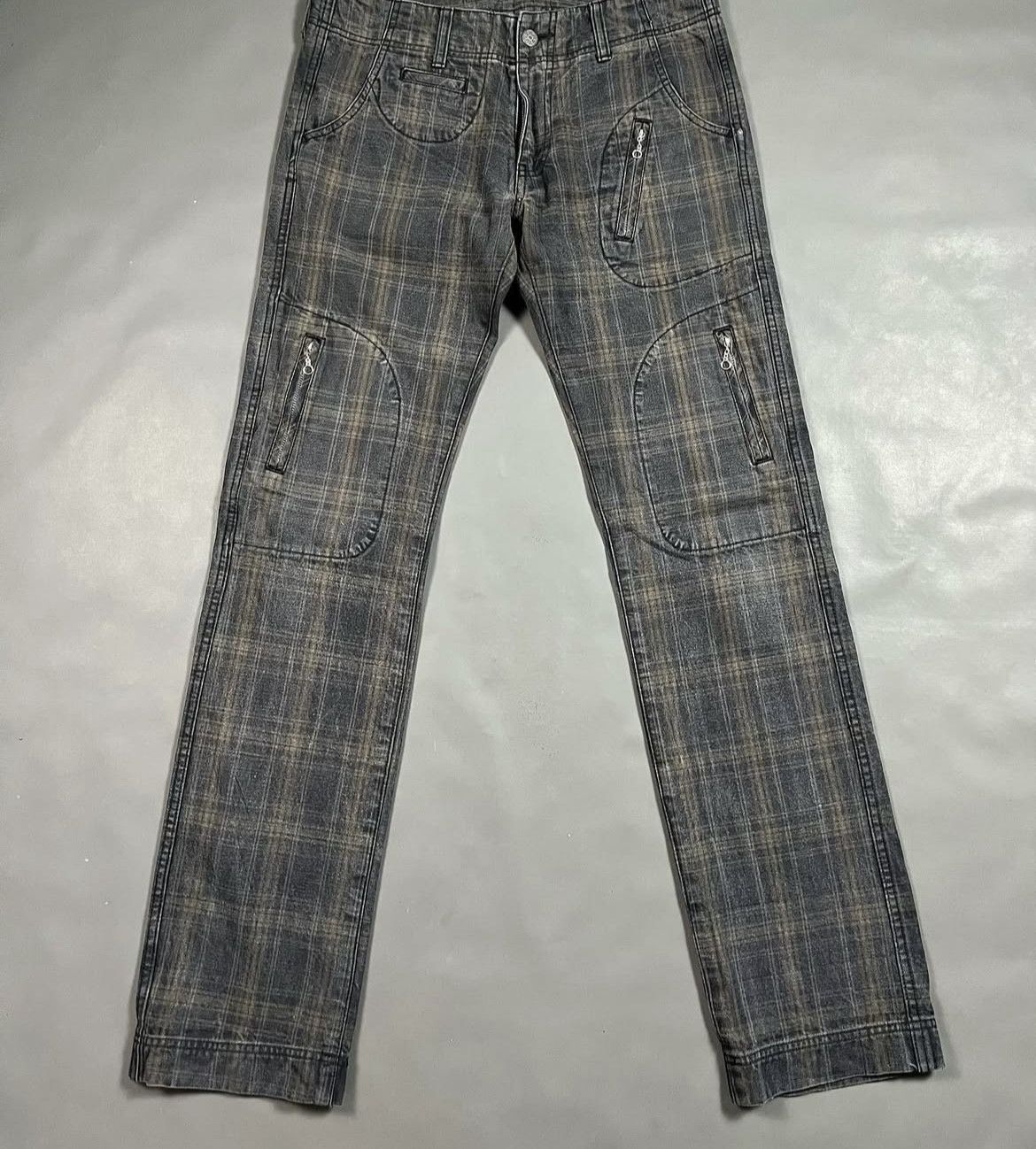 If Six Was Nine 2000s Ozone Rocks Hysteric Glamour Tartan Knee y2k Lgb Size US 32 / EU 48 - 1 Thumbnail