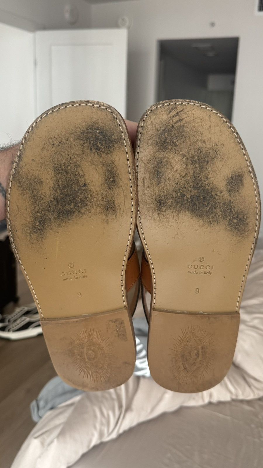 Gucci Gucci brown sandal Size US 9 / EU 42 - 3 Thumbnail