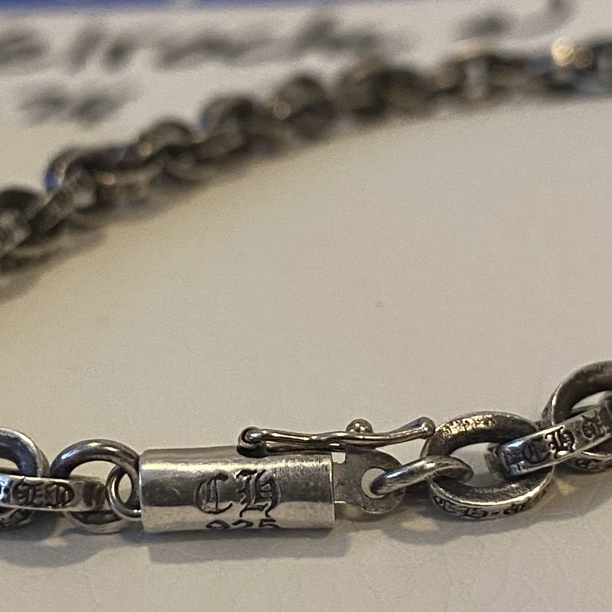 Chrome Hearts Chrome Hearts Paper Chain Bracelet 8.5” Size ONE SIZE - 8 Thumbnail
