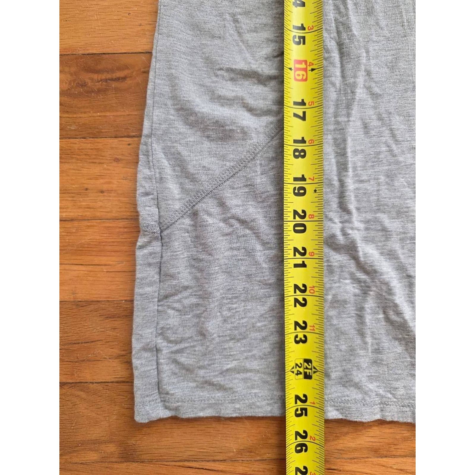 Alexander Wang Alexander Wang Grey Jersey Short Sleeve Dress Size S A001013 Size S / US 4 / IT 40 - 3 Thumbnail