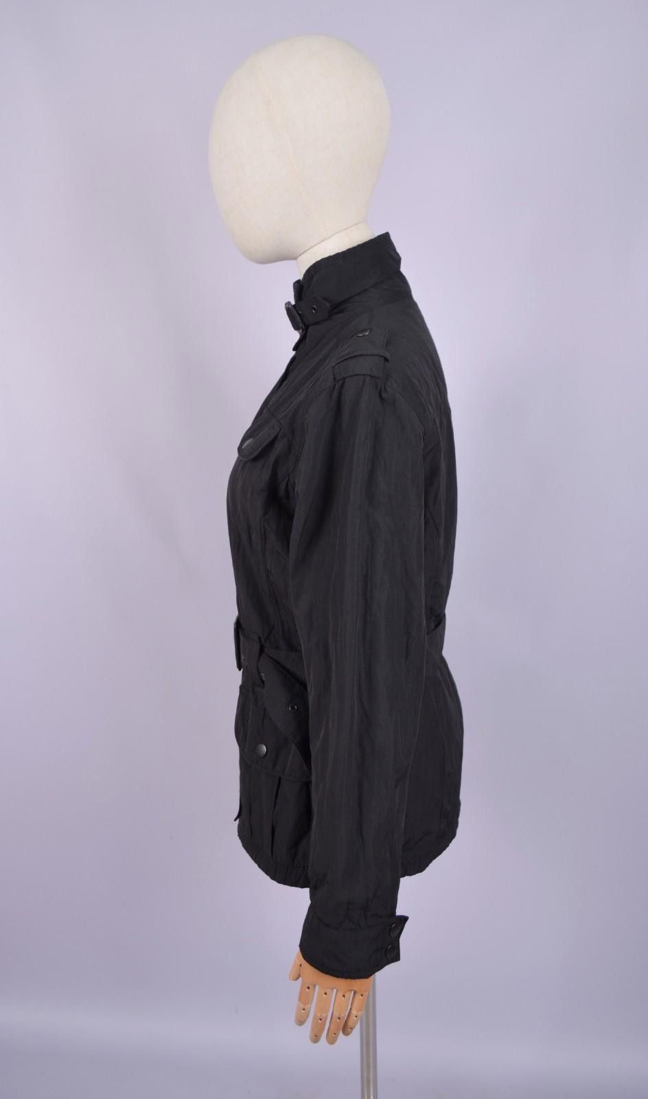 Barbour Womens Barbour Steel Amelia Belted Nylon Jacket Sz UK10 US6 Size M / US 6-8 / IT 42-44 - 7 Thumbnail