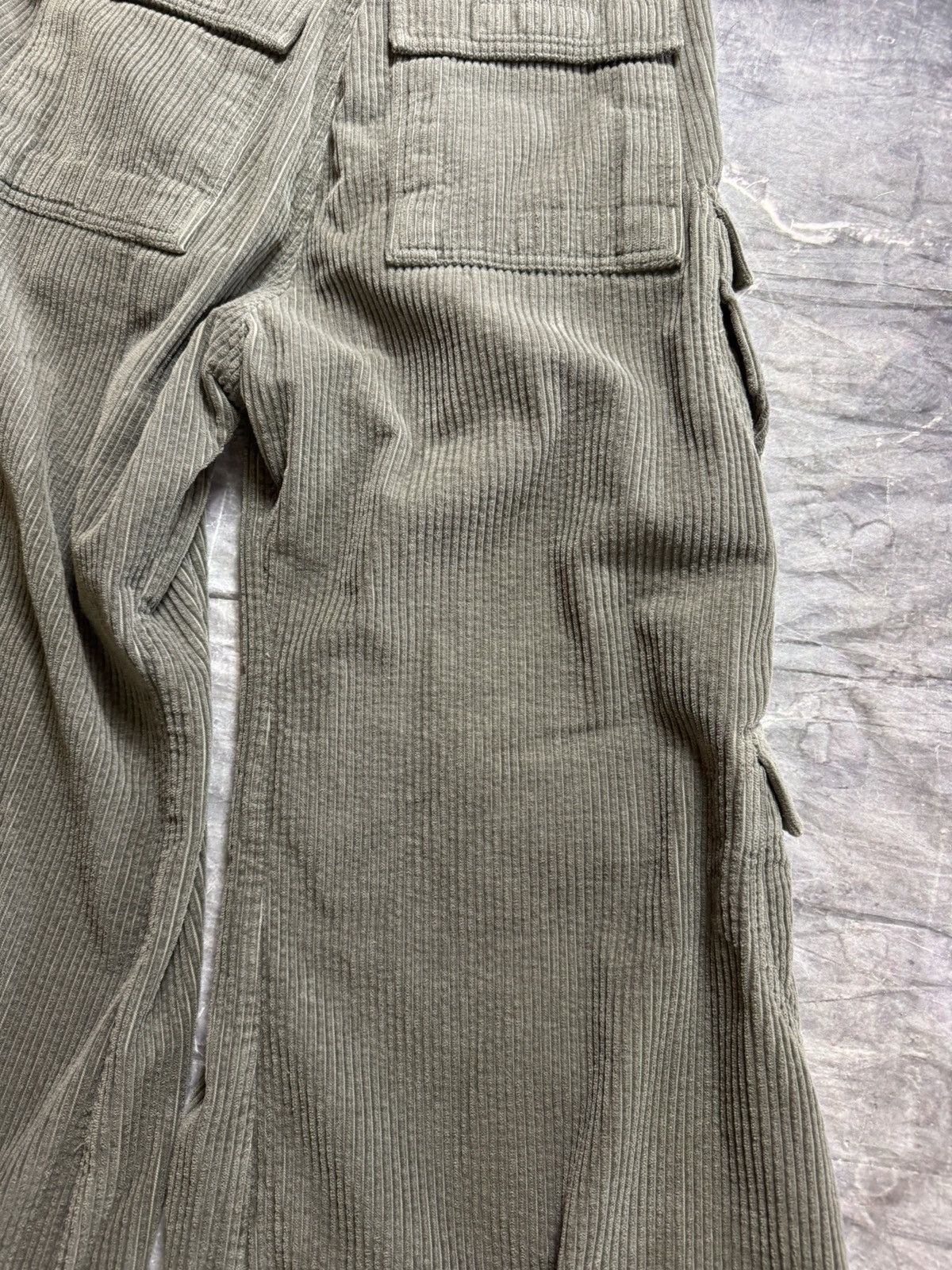 Rick Owens Rick Owens Drkshdw Corduroy Double Cargo Bela Pants Size US 32 / EU 48 - 10 Thumbnail