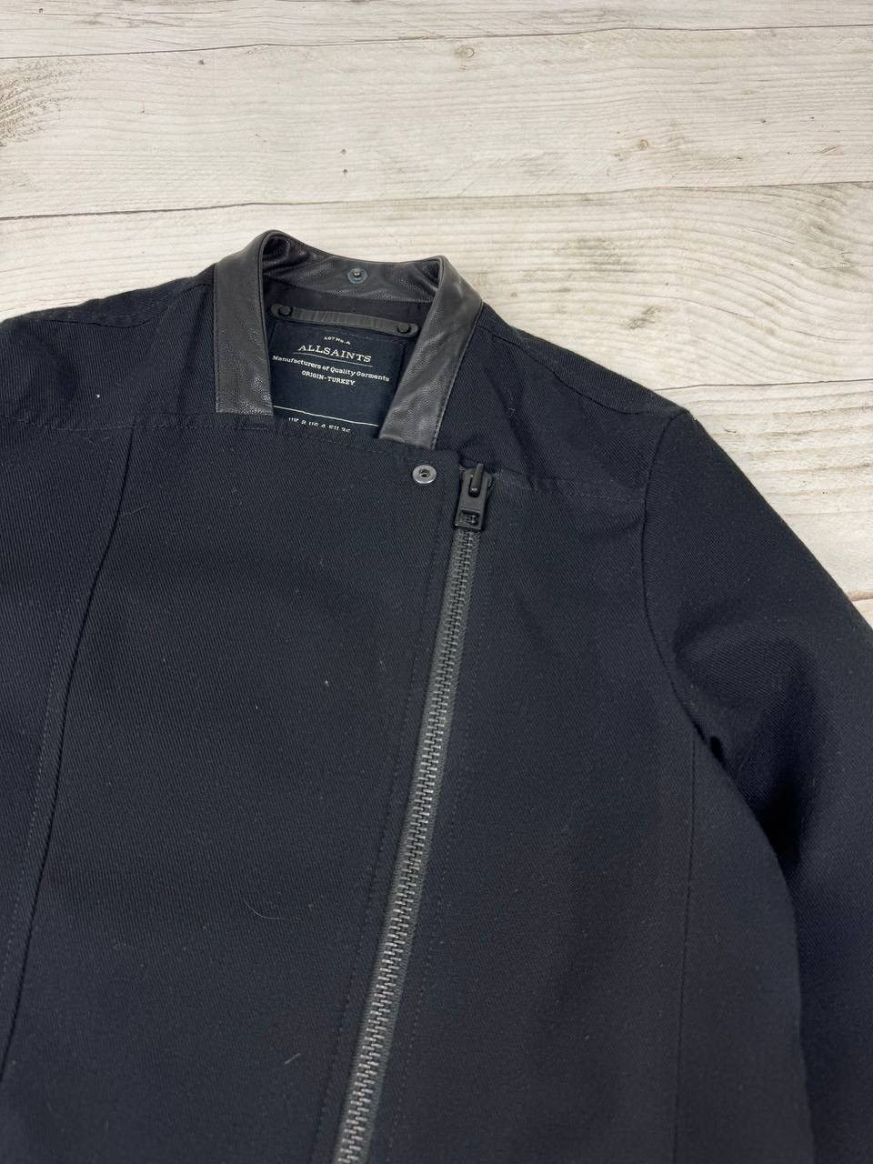 Allsaints Allsaints Women Jacket Wool Biker Size S / US 4 / IT 40 - 3 Thumbnail