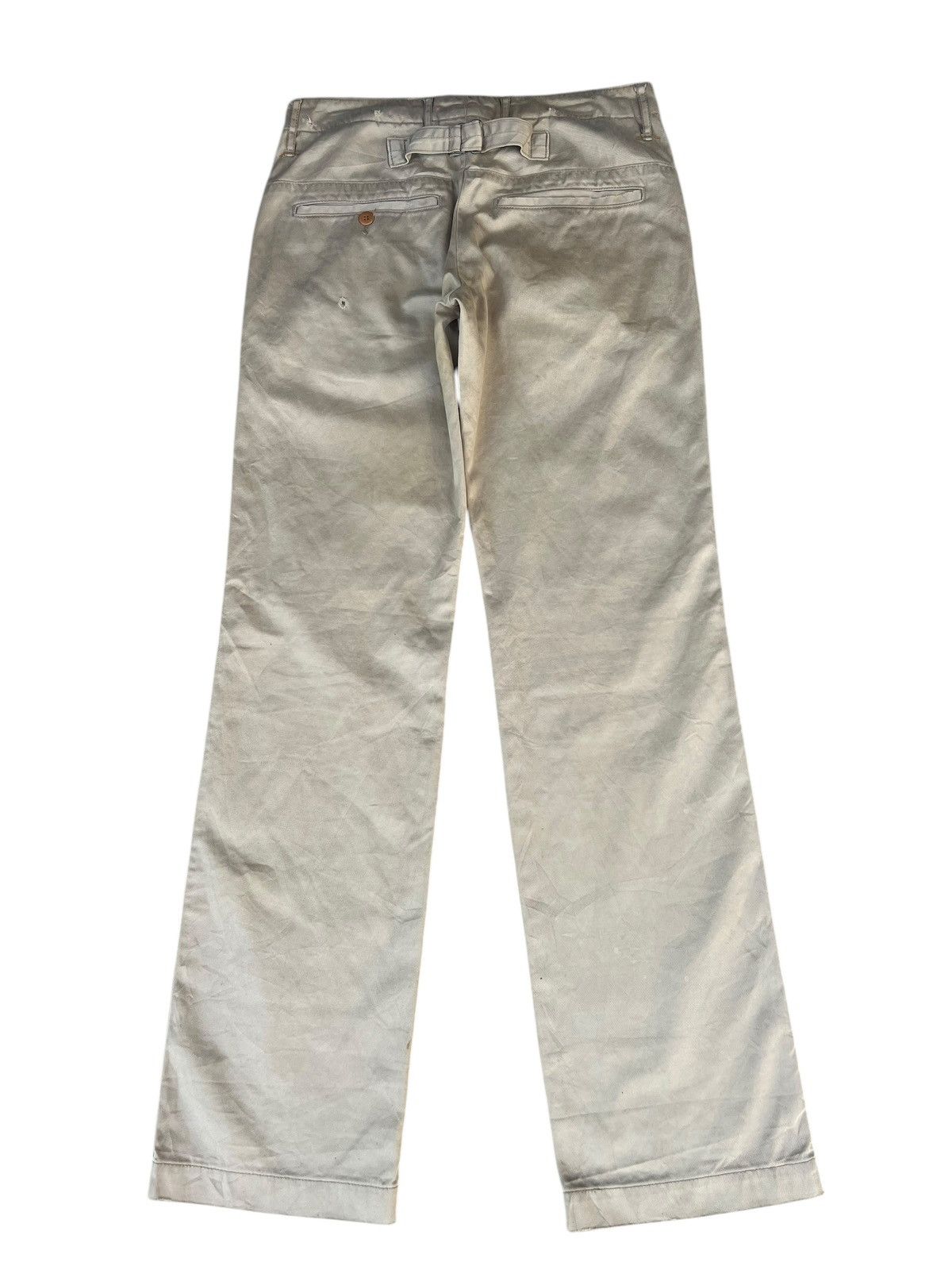 Chimala Distressed Rips Stains Chimala Chinos Trouser Pant Size US 29 - 14 Thumbnail