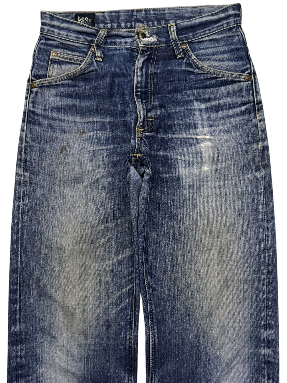 Lee Vintage Lee Riders Japan Denim Jeans | Straight Fit | W28 Size US 28 / EU 44 - 4 Thumbnail