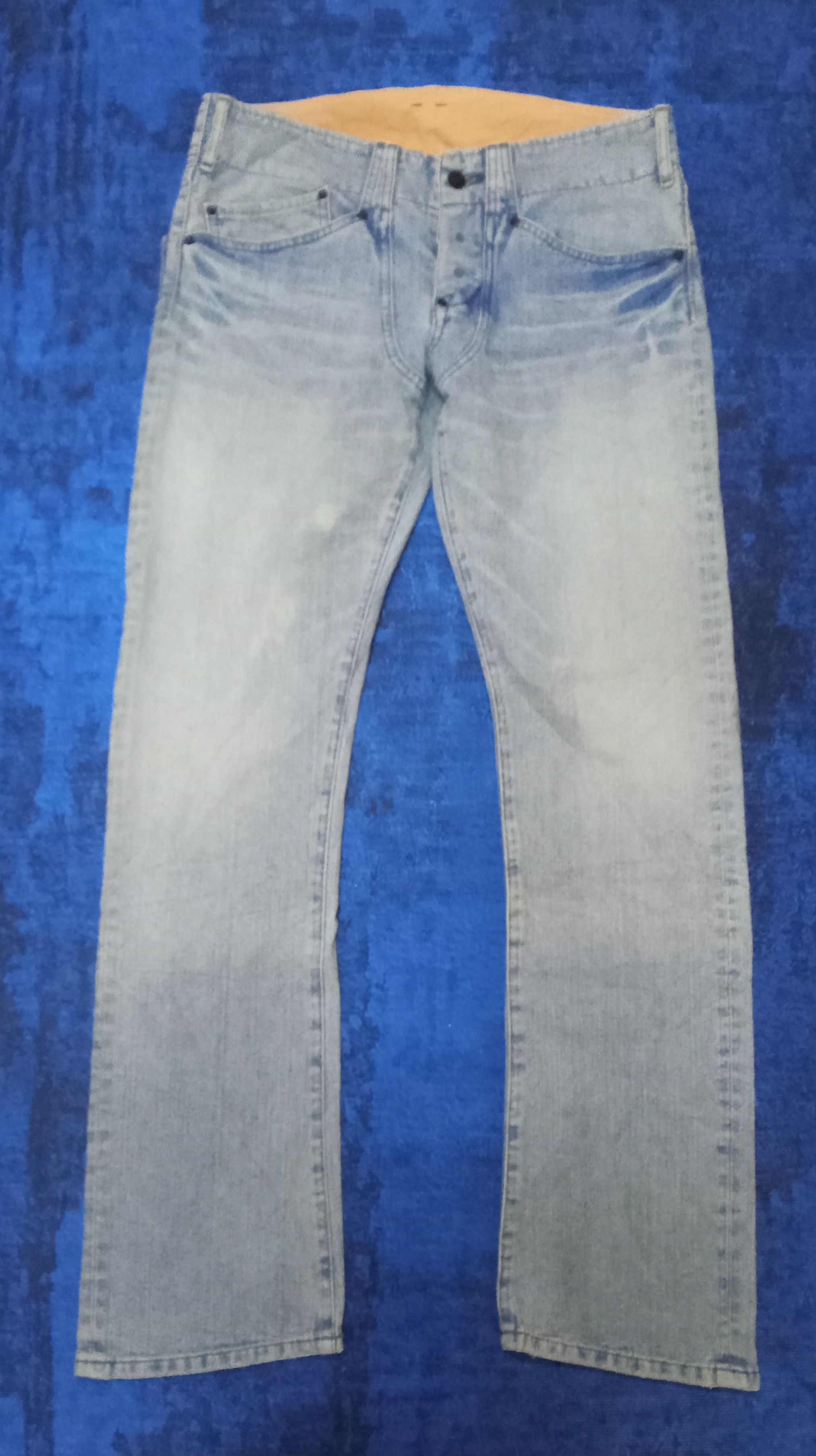 Lee Lee Rare Design Jeans Size 33" - 1 Thumbnail