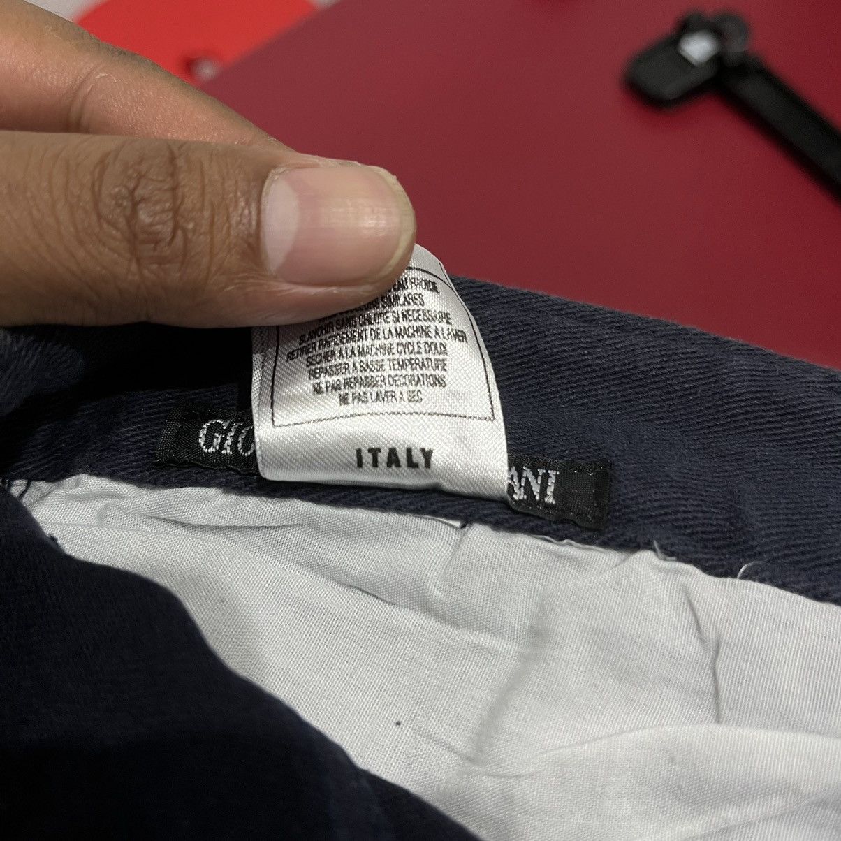 Armani × Giorgio Armani Armani Jeans Vintage Denim Pants Size US 33 - 5 Thumbnail