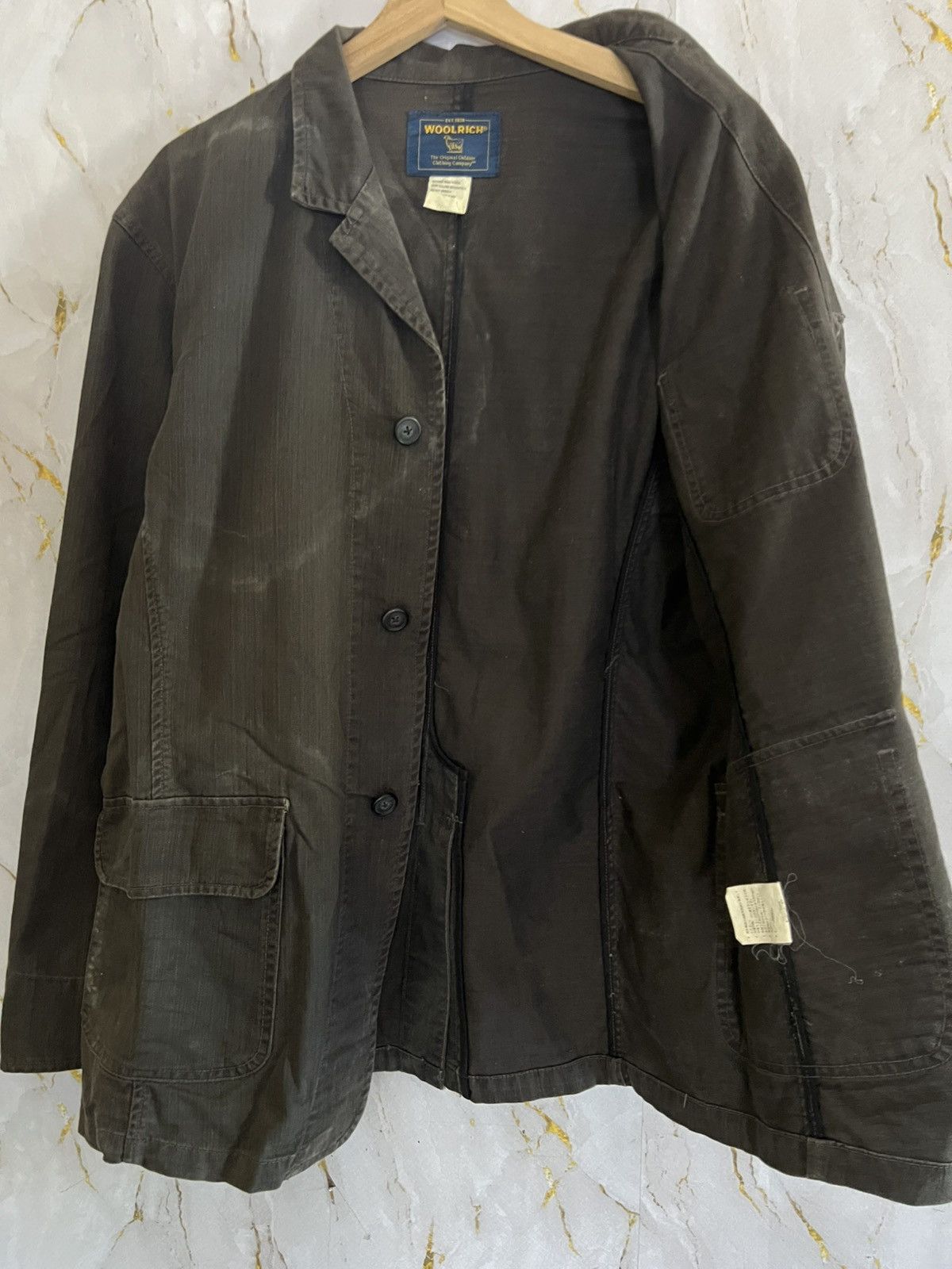 Woolrich Woolen Mills 90s Woolrich Vintage Jacket – Rare Collectors Piece Size US L / EU 52-54 / 3 - 3 Thumbnail