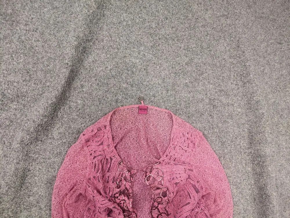 Vintage Save the Queen Pink Blazer jacket decorative lace elements Size S / US 4 / IT 40 - 1 Thumbnail