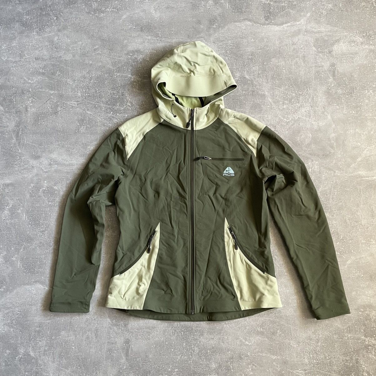 Nike Nike ACG ski jacket vintage gorpcore hooded termo acg khaki Size L / US 10 / IT 46 - 1 Thumbnail