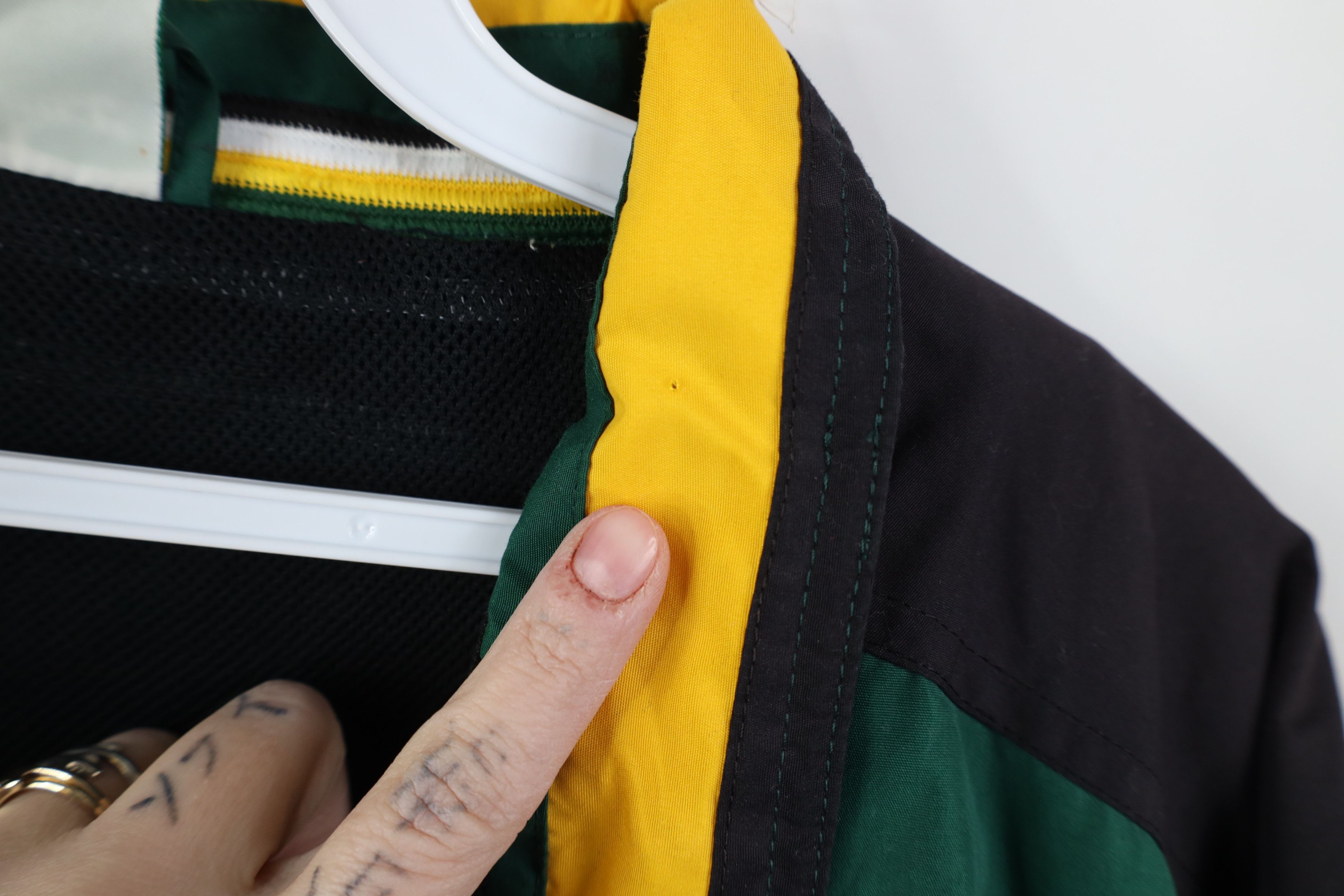 Vintage Vintage 90s Streetwear Striped Lined Windbreaker Jacket Size US XL / EU 56 / 4 - 8 Thumbnail