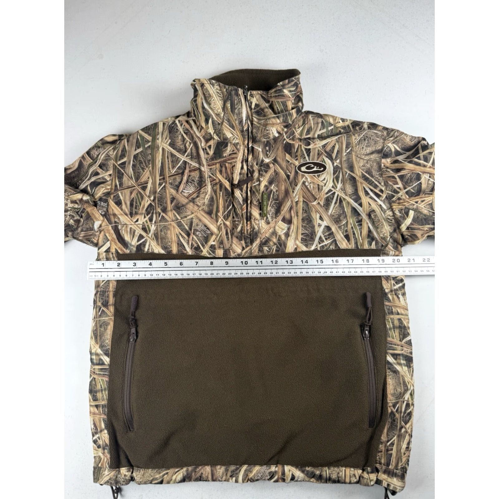 Vintage Drake Lady Drake Quarter Zip Pullover Women’s S Realtree Camouflage Fleece Polyester Sweatshirt Pullover Fall Spring Women's 1407 Size S / US 4 / IT 40 - 7 Thumbnail