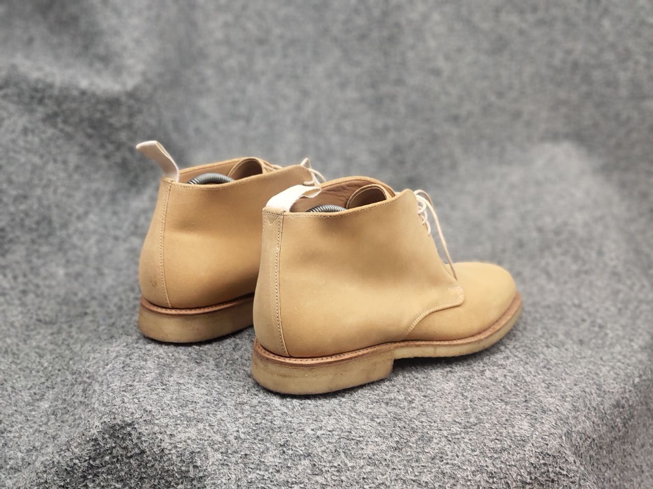 Cheaney Joseph Cheaney &Sons Desert Chukka Suede Leather Ankle Boots Size US 8 / EU 41 - 16 Thumbnail