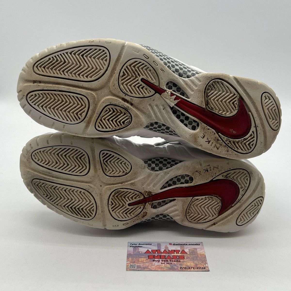 Nike Air Foamposite pro chrome white Size US 10.5 / EU 43-44 - 7 Thumbnail