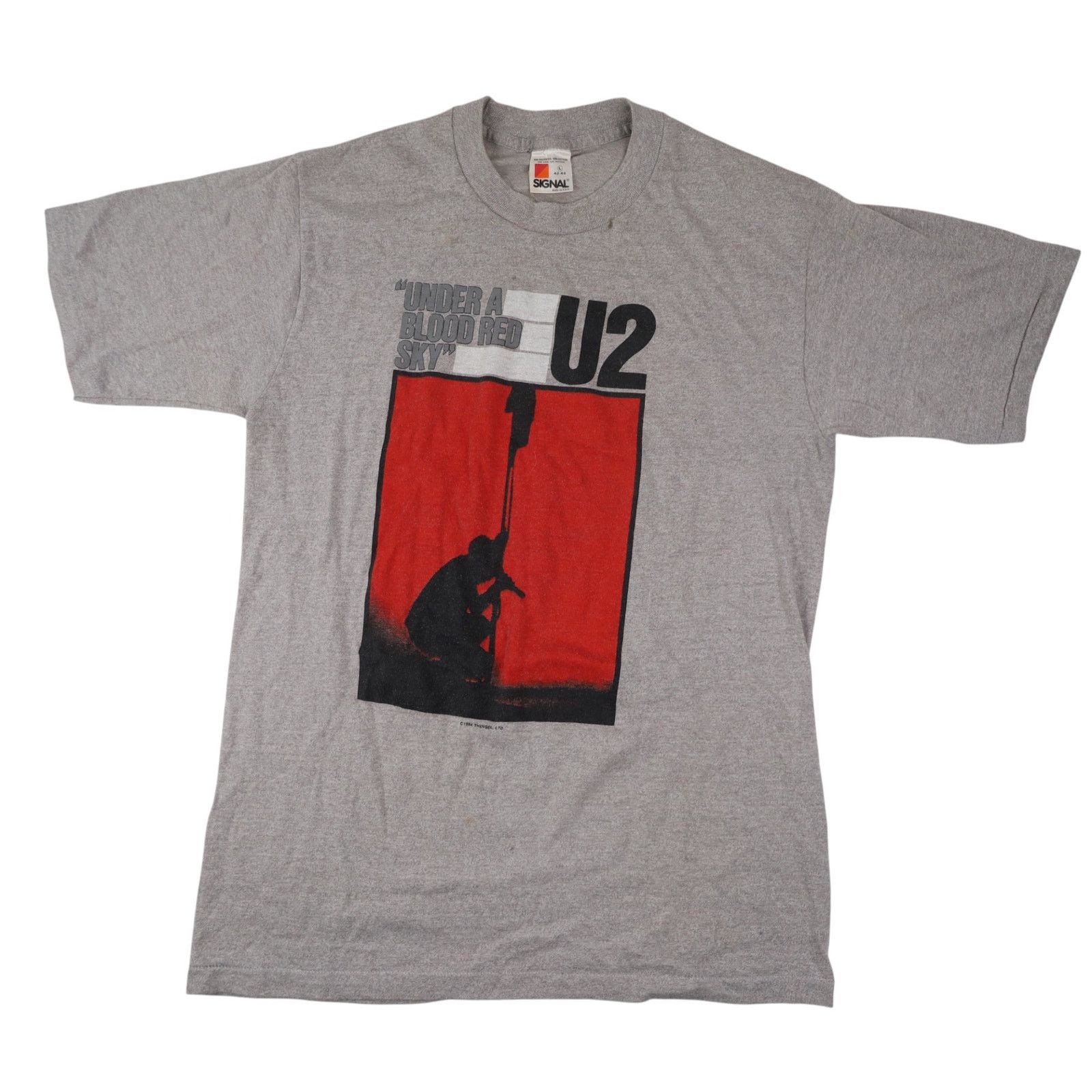 Band Tees × Vintage Vintage 1984 U2 "Under a Blood Red Sky" Graphic Band Tee Size US L / EU 52-54 / 3 - 1 Thumbnail