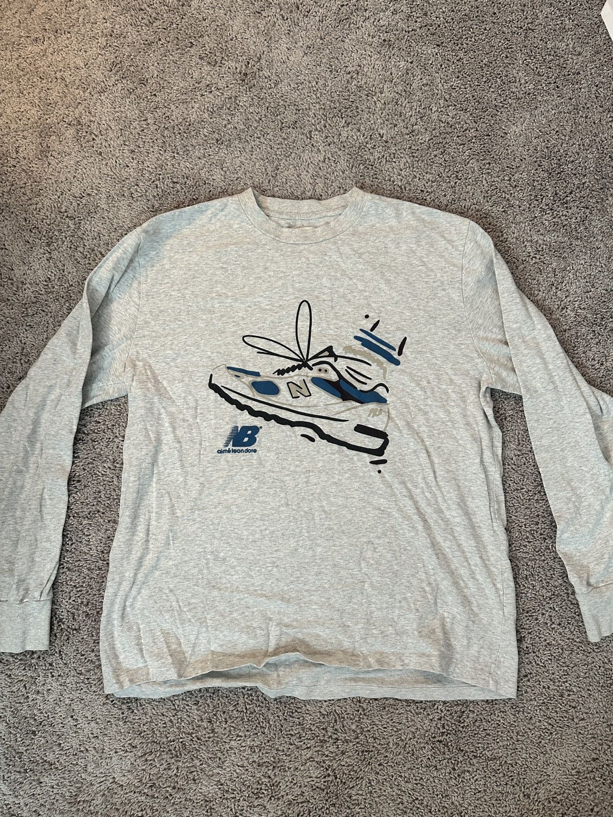 FW21 ALD x New Balance 993 Long Sleeve Graphic Tee